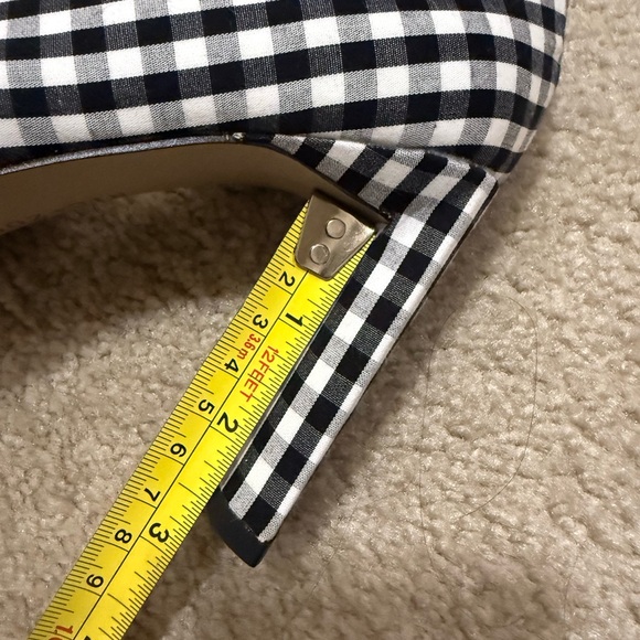 Nic + Zoe Black and White Gingham Pumps Size 7 - Picture 5 of 6